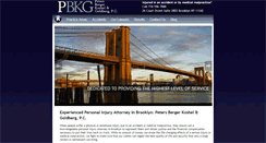 Desktop Screenshot of pbkglawyers.com